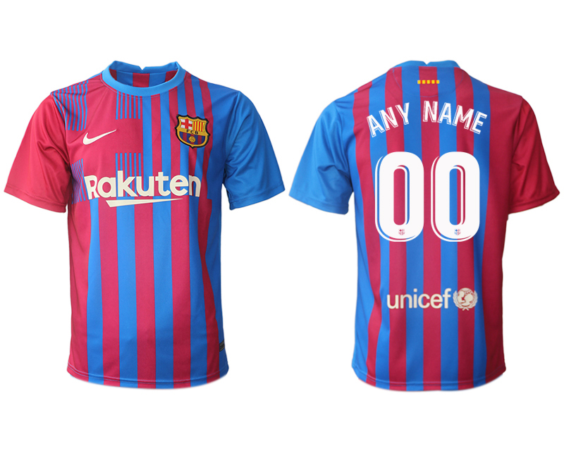 Barcelona home aaa version any name&number 2021/22 Soccer Jersey